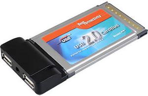 Placa Cardbus PCMCIA a USB x 2 SYBA