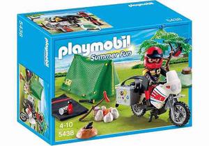 Playmobil  Camping Del Motorista - Jugueteria Aplausos
