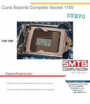 SOPORTE DE METAL CHAPITA COMPLETA SOCKET  CABALLITO SMTB