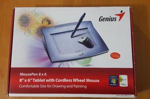 Tableta digitalizadora Genius Mousepen 8"x6" (usada)