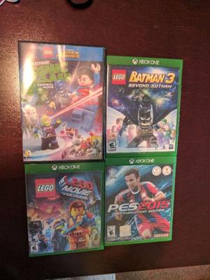 Xbox One 500GB + 2 joysticks + 4 juegos