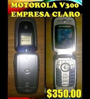 motorola v 300 empresa claro $350