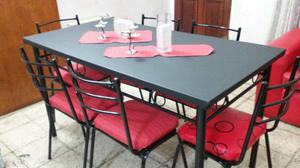 Mesa mas 6 sillas con envio!,