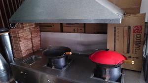 Mobiliario para cocina wok