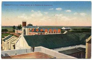 Postal Vista Parcial Escuela De Agricultura Casilda Santa Fe