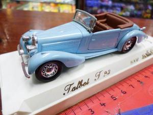 Solido Age D'or France 1/43- Talbot T 23 Cabriolet 37