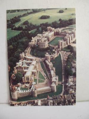 Tarjeta Postal Castillo De Windsor, Inglaterra