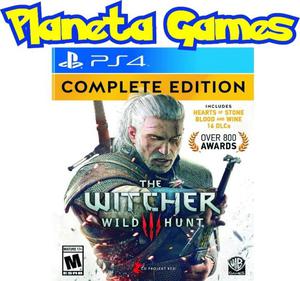 The Witcher 3 Complete Edition Playstation Ps4 Fisicos Caja