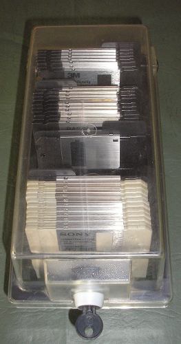 30 Diskettes 3.5 C/archivo + Llave De Seguridad