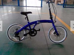 Bicicleta plegable disco BIKETOYOU