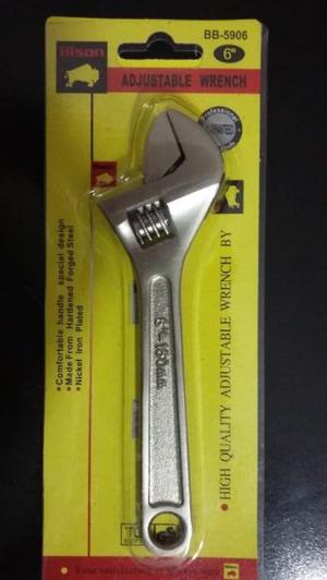 Llave francesa de 6"
