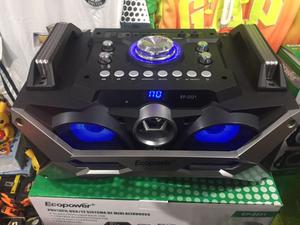 Parlantes Bluetooth con microfono Ecopower