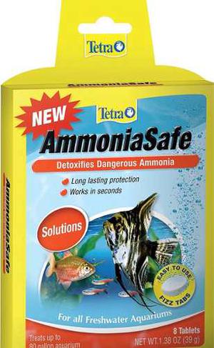 Tetra Ammonia Safe X 8 Comprimidos