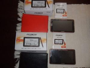 2 TABLETS PCBOX 7" + 2 FUNDAS $