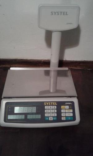 Balanza electronica Systel croma 30 kg bateria muy poco uso