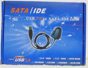Cable Sata/ide Usb 2.0 To Sata/ide Con Fuente