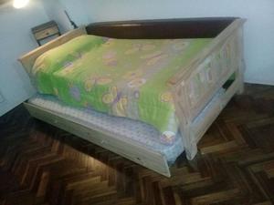 Cama nido de pino