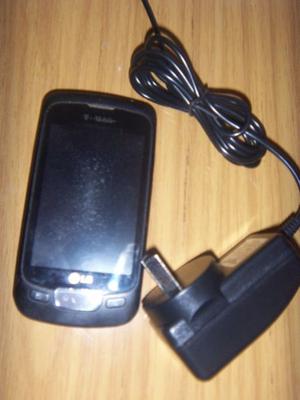 Celular LG optimus, P500, para movistar, con cargador,