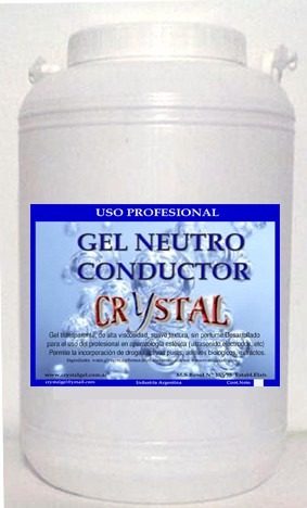 Gel Neutro Electrodos, Ultrasonidos, X 5 Kg