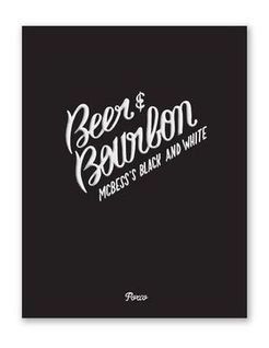 Libro Ilustración_mc Bess, Beer And Bourbon Black And White