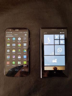 Lumia  mas Moto G por Iphone 5S