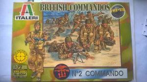 Soldados Italeri British Commandos 1/72 Kit 