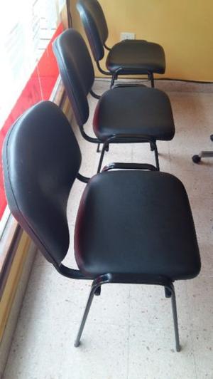Vendo 8 sillas eco-cuero classic calidad casi nuevas