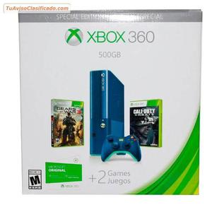 Xbox 360 Consola 500gb Gear Of War 3 Y Cod Ghosts