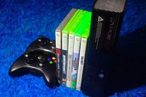 Xbox 360 Slim + 2 Joysticks + 4 Juegos Originales + Hdmi