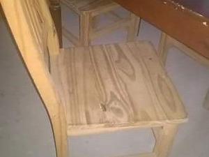mesa y seis sillas