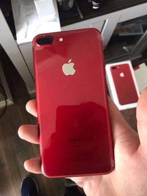 1 apple Iphone 7plus 128gb red