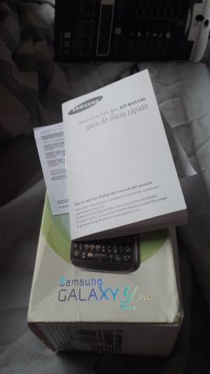 Caja C Manual Y Garantía Samsung Y Pro