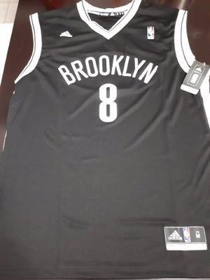 Camiseta Brooklyn Nets Deron Williams adidas Negra T. M