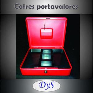 Cofre Portavalor Rojo 300 x 240 x 90 mm. X 1 Un.