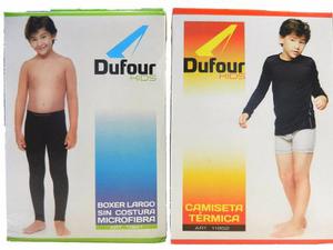 Conjunto Camiseta Pantalon Termico Dufour Primera Piel