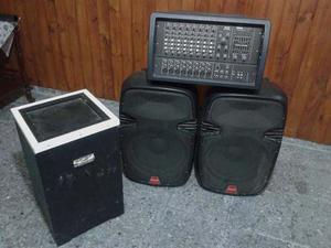 Equipo De Sonido American Pro 608 +parlantes Lexsen