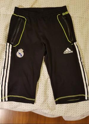 Pantalon adidas Capri Real Madrid Tres Cuartos Chupin talle