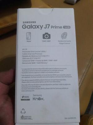 Samsung J7 prime 16gb 4g libre nuevo no permuto