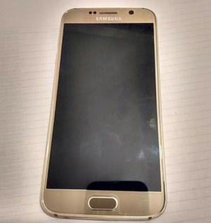 Samsung galaxy s6 flat gold 32gb sin registro de red