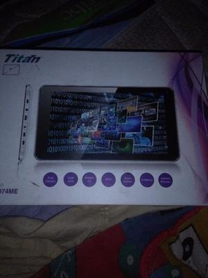 Vendo tablet titan 8gb solo por hoy 500