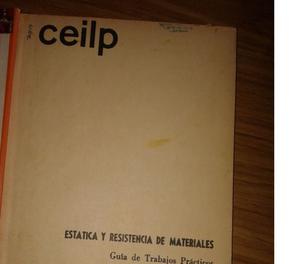 libro antiguo CEILP estetica y resistencia de materia