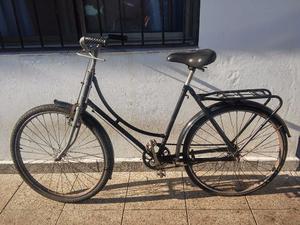 Bicicleta retro negra