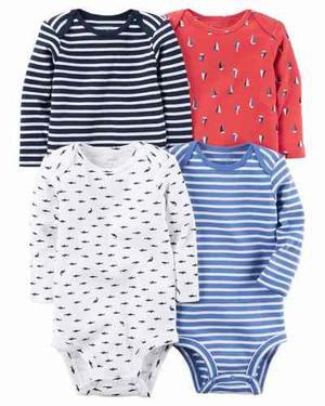 Bodies Carters Manga Larga X 4 Usa