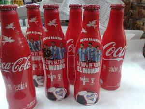 Coca Cola Edicion Limitada Botella Aluminio Brazil 