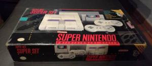 Consola Super Nintendo SNES.Original Caja, Manuales +3