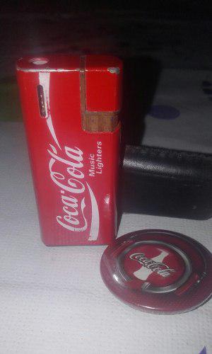 Encendedor Coca Cola Original Con Pin De Regalo. X Vinilos