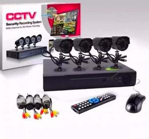 Kit De Dvr Y 4 Camaras