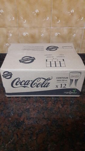 Vaso Coca Cola Contour Vidrio 350 Ml.