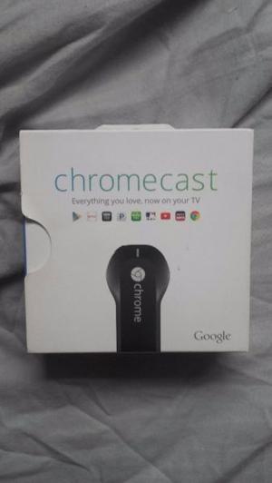 google chromecast original, en caja actualizado
