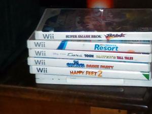6 Juegos Para Wii 300$ Cada Uno